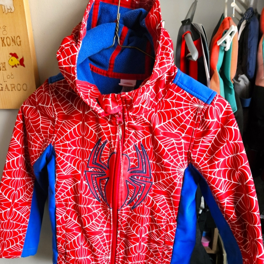 Toddler/Youth Spiderman midweight jacket